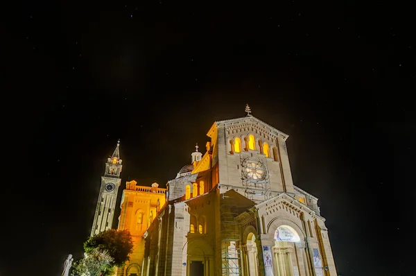 Ta "pinu Kościół w pobliżu gharb gozo, malta — Zdjęcie stockowe