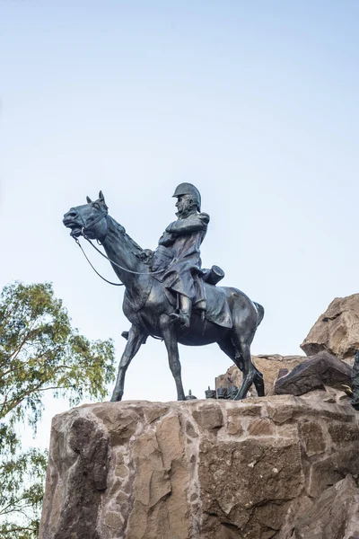 Серро de la gloria пам'ятник в Мендоса, Аргентина. — стокове фото