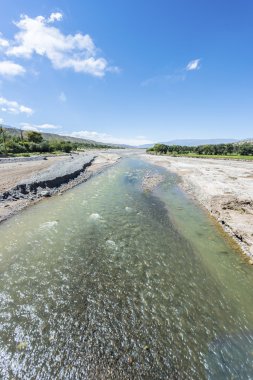 calchaqui Nehri Salta, Kuzey Arjantin.