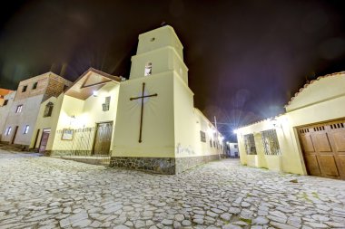 Arjantinli salta eyaleti Iruya Kilisesi.