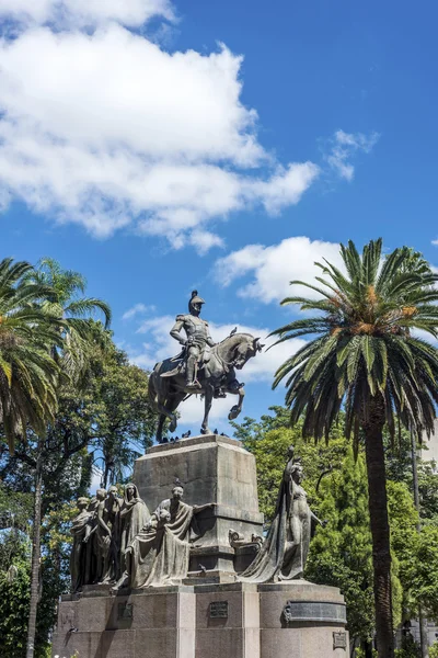 9 de julio placu w salta, Argentyna — Zdjęcie stockowe