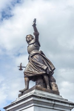 Marie-christine de lalaing içinde tournai, Belçika.