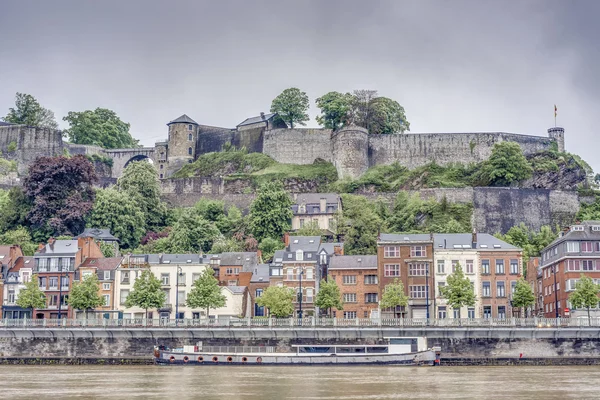 Namur Kalesi, Valonya bölgesinde, Belçika — Stok fotoğraf