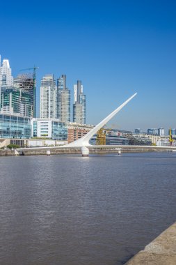 Buenos Aires 'teki Puerto Madero Bölgesi, Arjantin.
