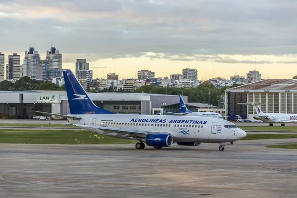 ホルヘ ・ ニューベリー空港、アルゼンチン — ストック写真