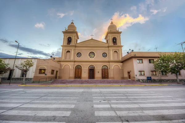 Kościół w mieście cafayate w salta, Argentyna. — Zdjęcie stockowe