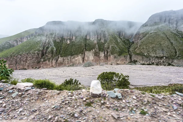 Itinerario 13 per Iruya nella provincia di Salta, Argentina — Foto Stock