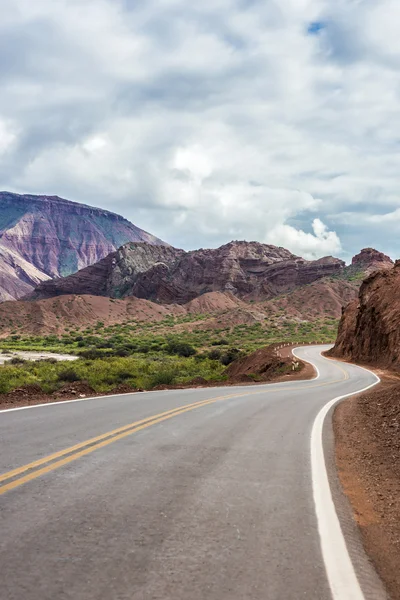 Quebrada de las conchas, salta, Argentyna Północnej — Zdjęcie stockowe