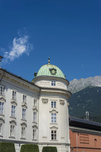 Το αυτοκρατορικό παλάτι στο Ίνσμπρουκ, Αυστρία. — Φωτογραφία Αρχείου