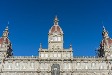 coruna belediye binası içinde bir coruna, İspanya.