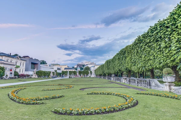 미 라벨 정원 (미) 잘츠부르크, 오스트리아 — 스톡 사진