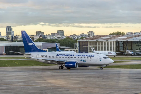 Aeroporto Jorge Newbery, Argentina — Foto Stock