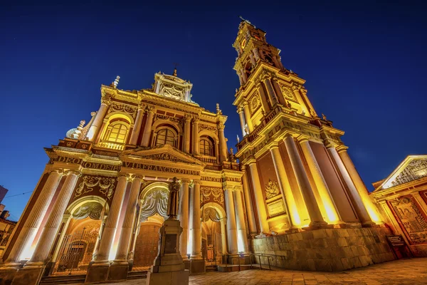 San Francisco en la ciudad de Salta, Argentina — Foto de Stock