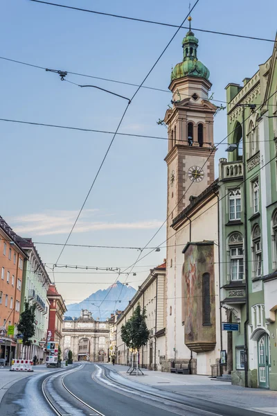 Arco triunfal em Innsbruck, Áustria . — Fotografia de Stock