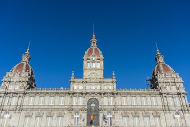 coruna belediye binası içinde bir coruna, İspanya.
