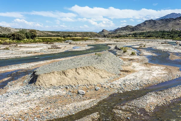 Rio Calchaqui em Salta, norte da Argentina . — Fotografia de Stock