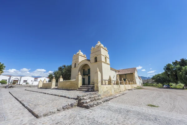 Molinos kirche an der straße 40 in salta, argentinien. — Stockfoto