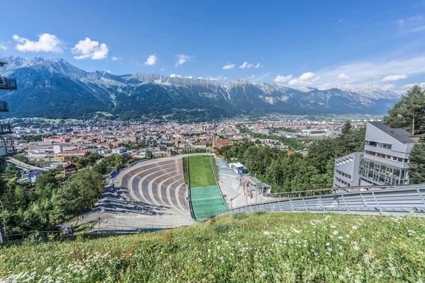 Bergisel torony, Innsbruck, Ausztria. — Stock Fotó