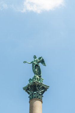 Jubilee sütun castle Square Stuttgart, Almanya