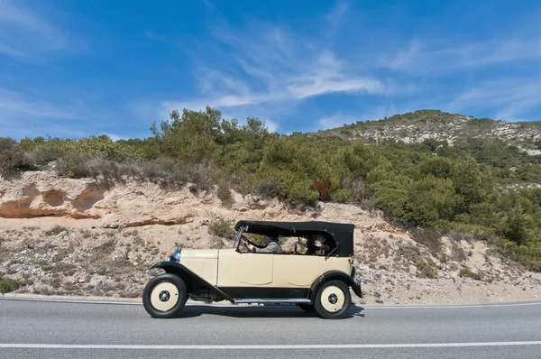 54 rallye barcelona-sitges druhá fáze závodu. — Stock fotografie