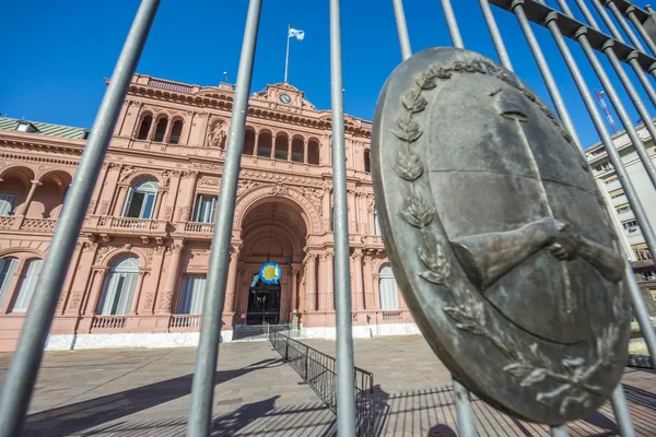 Casa rosada gebäude in buenos aires, argentinien. — Stockfoto