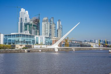 Buenos Aires 'teki Puerto Madero Bölgesi, Arjantin.