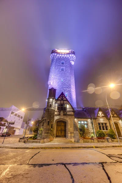 Tank watertoren in mar del plata, Argentinië — Stockfoto