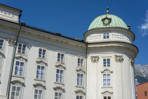 Det kejserliga palatset i innsbruck, Österrike. — Stockfoto