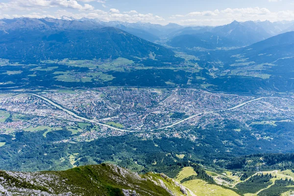 Nordkette dağ tyrol, Innsbruck, Avusturya. — Stok fotoğraf