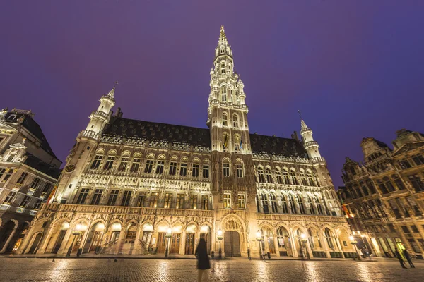 Ayuntamiento de Bruselas, Bélgica . — Foto de Stock