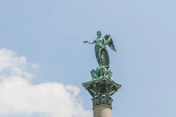 Jubilee sütun castle Square Stuttgart, Almanya — Stok fotoğraf