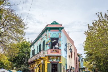 buenos aires, Arjantin sokak caminito.