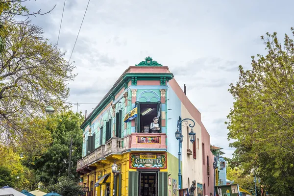 Buenos aires, Arjantin sokak caminito. — Stok fotoğraf