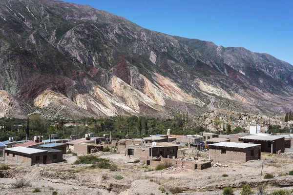 Het schilderspalet in jujuy, Argentinië. — Stockfoto