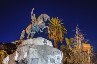 San martin meydanda mendoza, Arjantin.