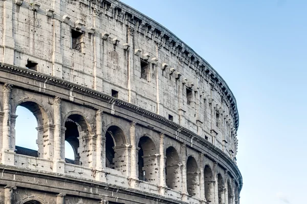 O Coliseu, ou o Coliseu em Roma, Itália — Fotografia de Stock