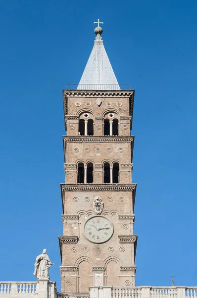 Η παπική Βασιλική του saint mary σημαντική στη Ρώμη, Ιταλία. — Φωτογραφία Αρχείου