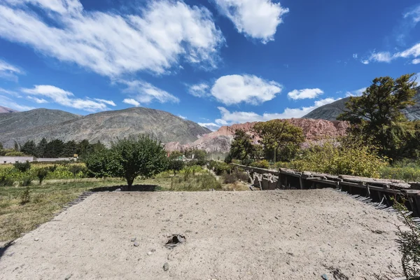 Heuvel van zeven kleuren in jujuy, Argentinië. — Stockfoto