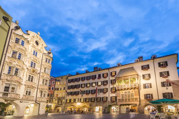 Het gouden dak in innsbruck, Oostenrijk. — Stockfoto