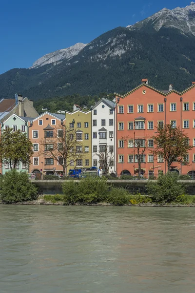 Mariahilfstraße in Innsbruck, Österreich. — Stockfoto