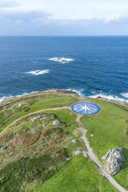 Pusula gül a coruna, Galiçya, İspanya.