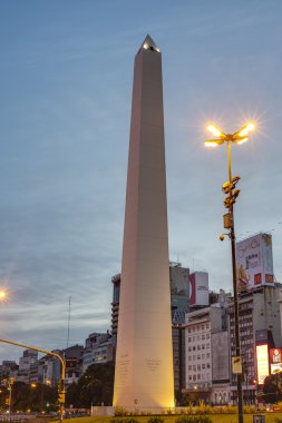 buenos aires Dikilitaşı (el obelisco).