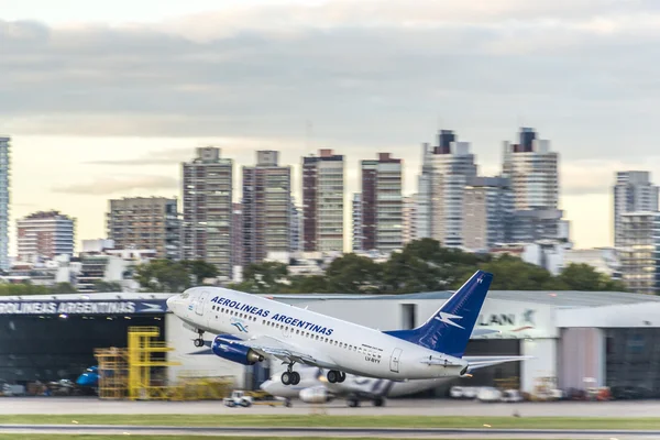 Το αεροδρόμιο Jorge newbery, Αργεντινή — Φωτογραφία Αρχείου