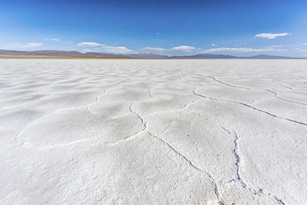 Las Salinas Grandes en Jujuy, Argentina . — Foto de Stock