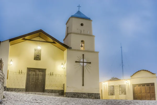 Iruya kościoła w argentyńskiej prowincji salta. — Zdjęcie stockowe