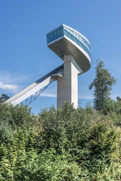 Башня Бергизель в Инсбруке, Австрия . — стоковое фото