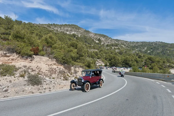 54 rallye barcelona-sitges druhá fáze závodu. — Stock fotografie