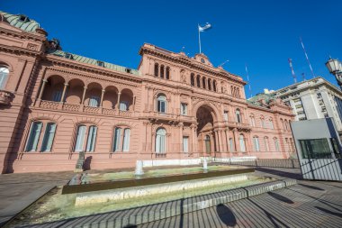 casa rosada bina buenos aires, Arjantin.