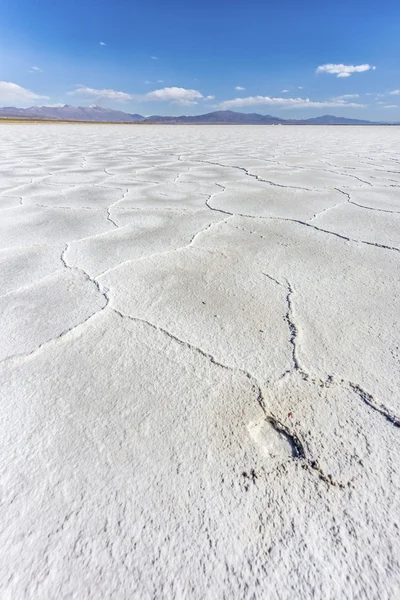 Las Salinas Grandes en Jujuy, Argentina . — Foto de Stock