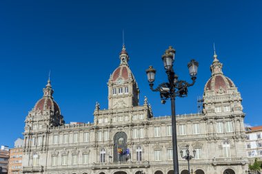 coruna belediye binası içinde bir coruna, İspanya.